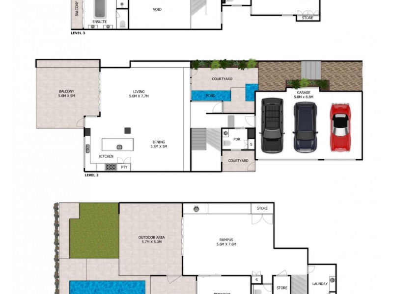 49 Macquarie Street, Teneriffe QLD 4005 Floorplan