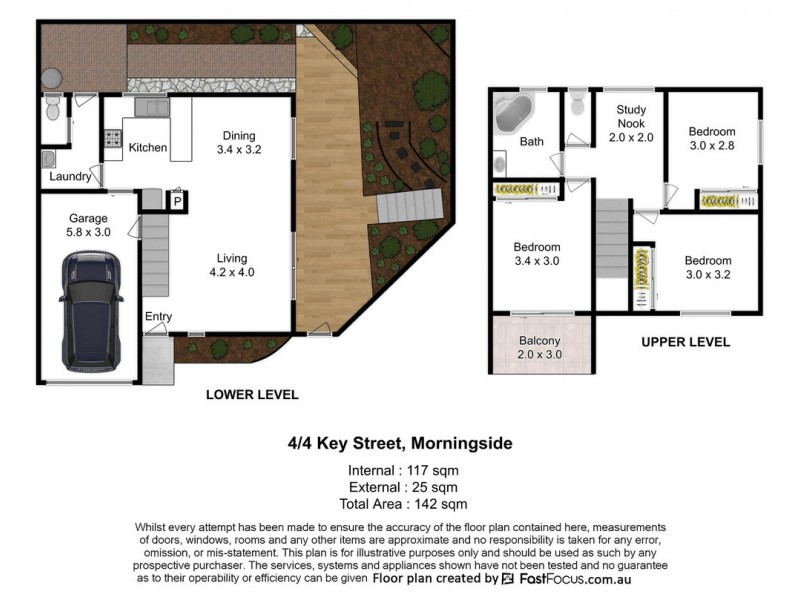 4/4 Key Street, Morningside QLD 4170 Floorplan