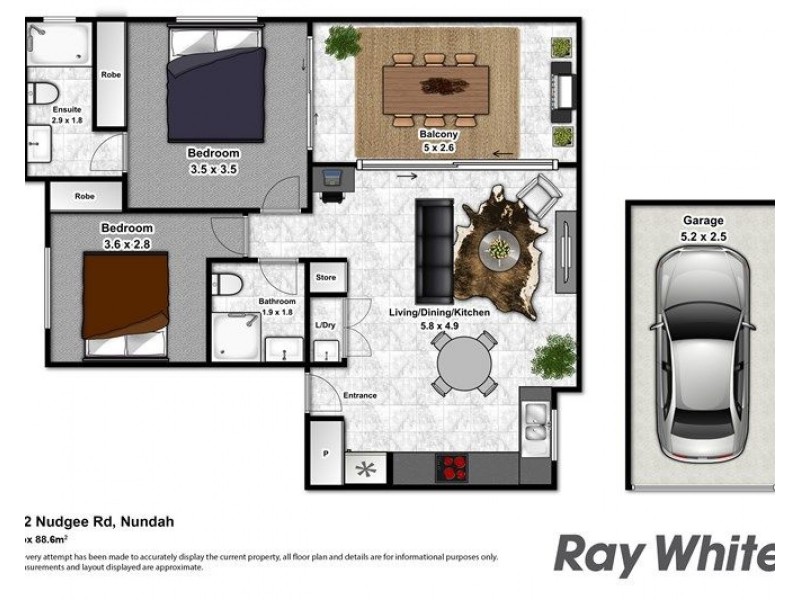 6/632 Nudgee Road, Nundah QLD 4012 Floorplan