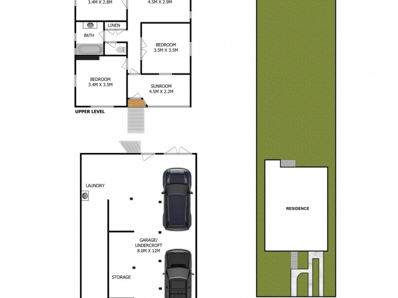 33 Rosina Street, Kangaroo Point QLD 4169 Floorplan