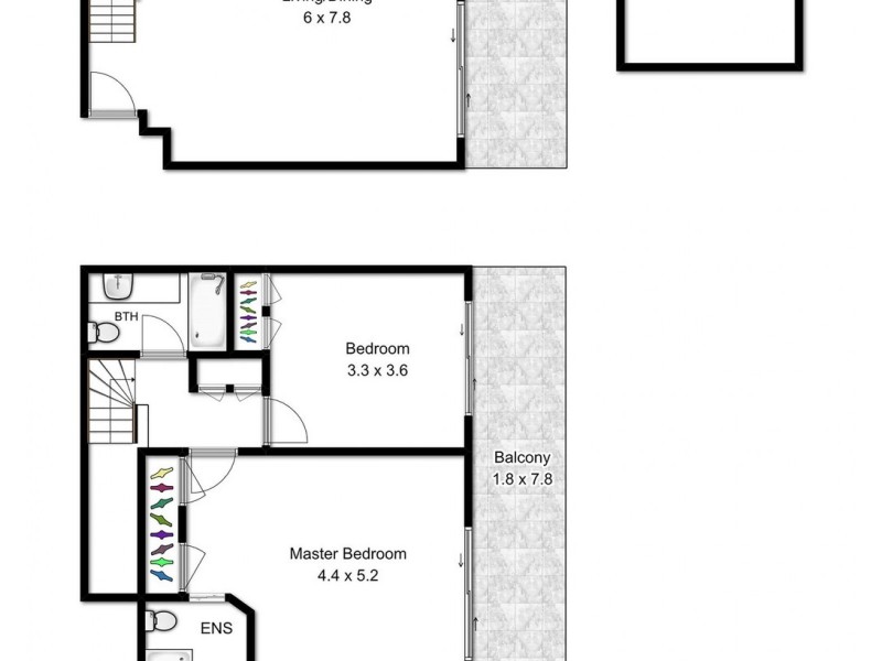 50 Anderson Street, Fortitude Valley QLD 4006 Floorplan