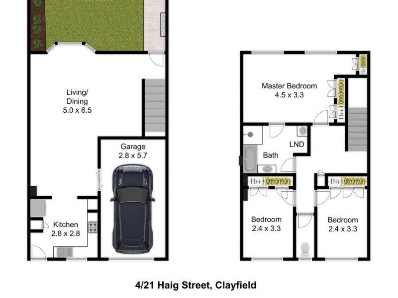 4/21 Haig Street, Clayfield QLD 4011 Floorplan