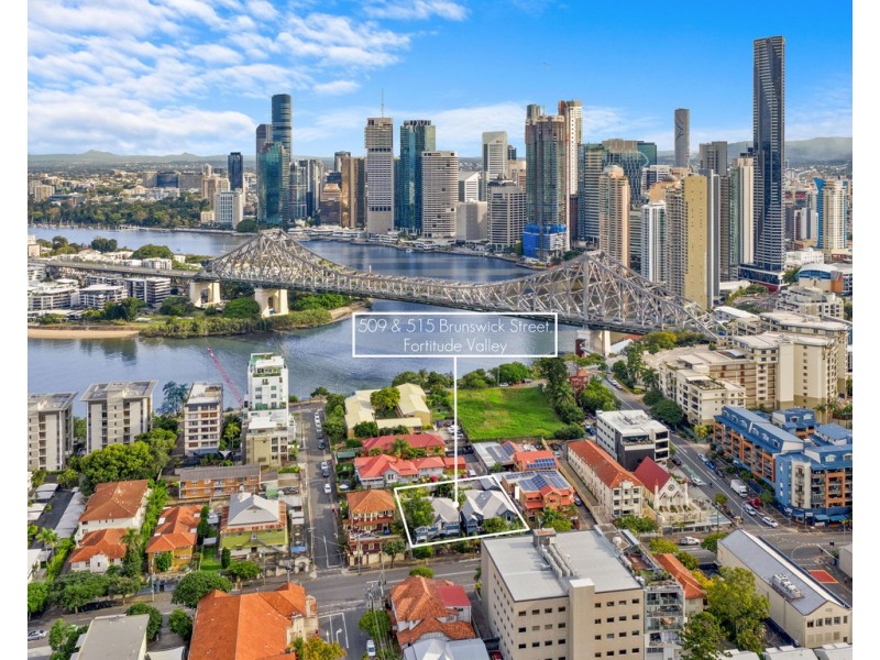 509 and 515 Brunswick Street, Fortitude Valley QLD 4006