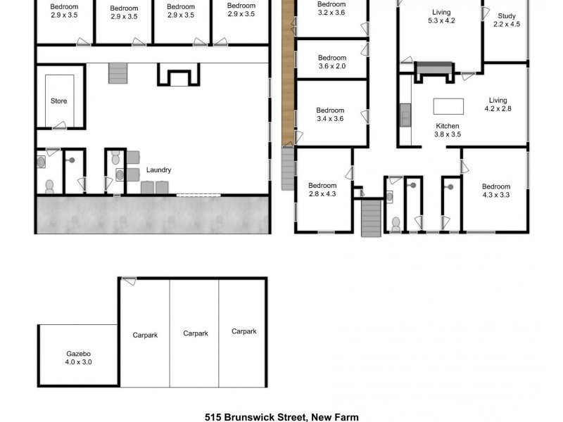 509 and 515 Brunswick Street, Fortitude Valley QLD 4006