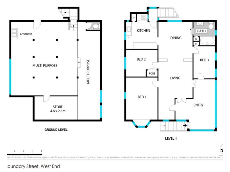 291 Boundary Street, West End QLD 4101 Floorplan
