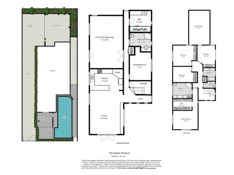 123 Towers Street, Ascot QLD 4007 Floorplan