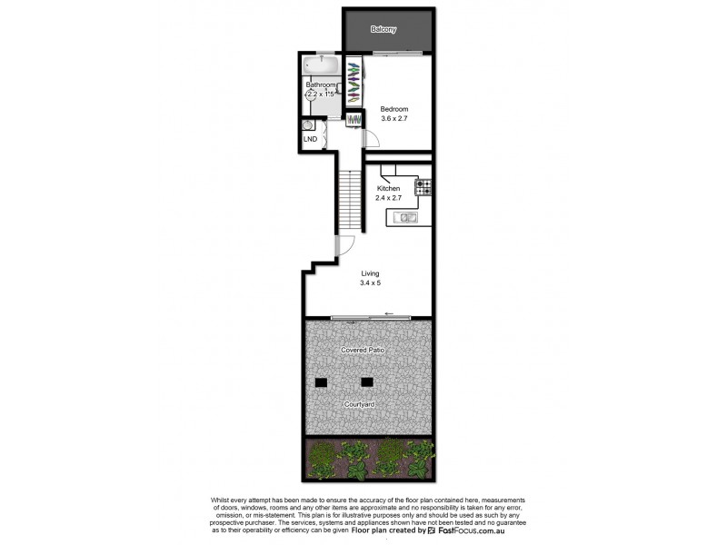 5/101 BOWEN ST, Spring Hill QLD 4000 Floorplan