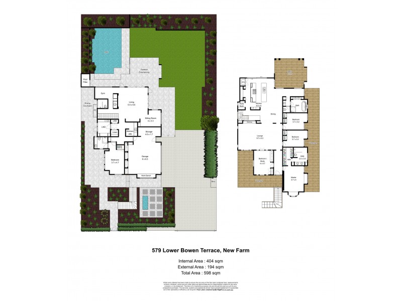 579 Lower Bowen Tce, New Farm QLD 4005 Floorplan