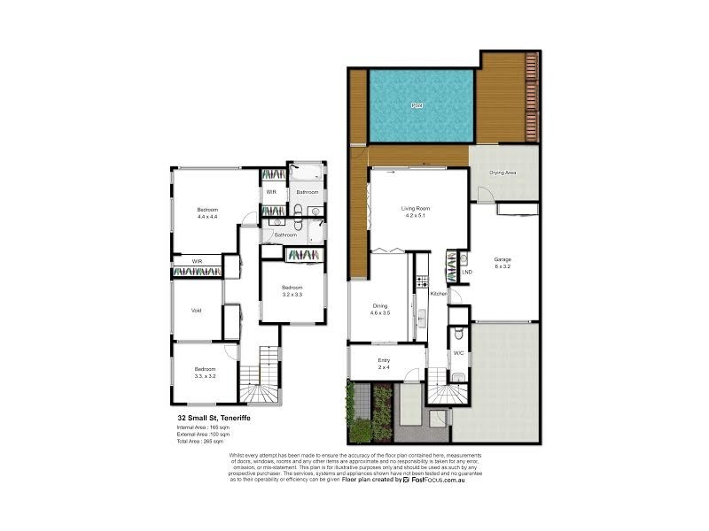 32 Small Street, Teneriffe QLD 4005 Floorplan