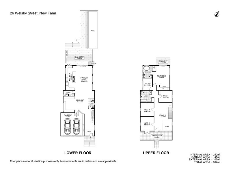 26 Welsby Street, New Farm QLD 4005 Floorplan