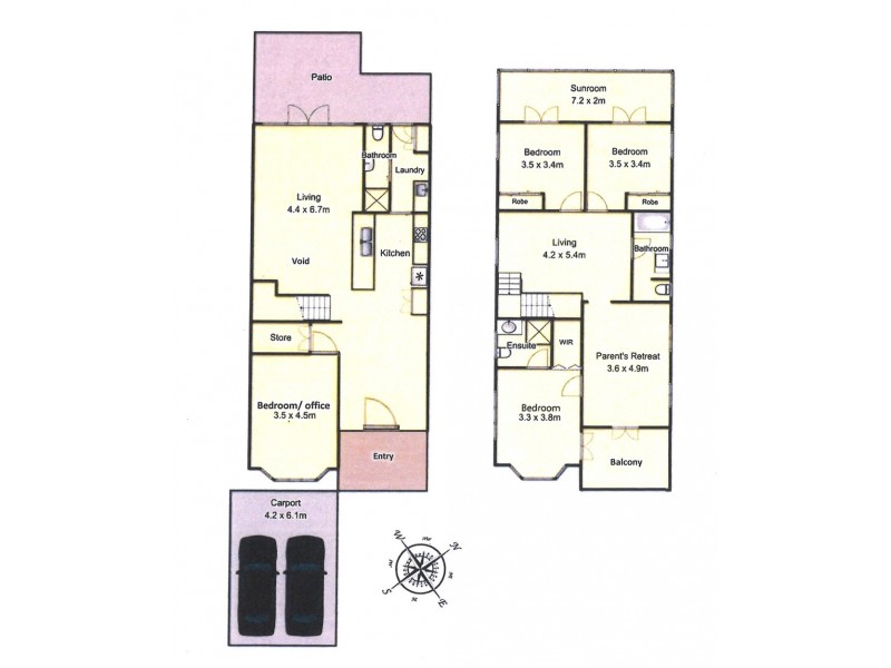 90 Villiers Street, New Farm QLD 4005 Floorplan