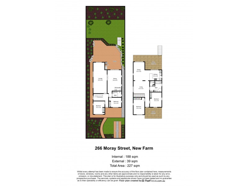 266 Moray Street, New Farm QLD 4005 Floorplan