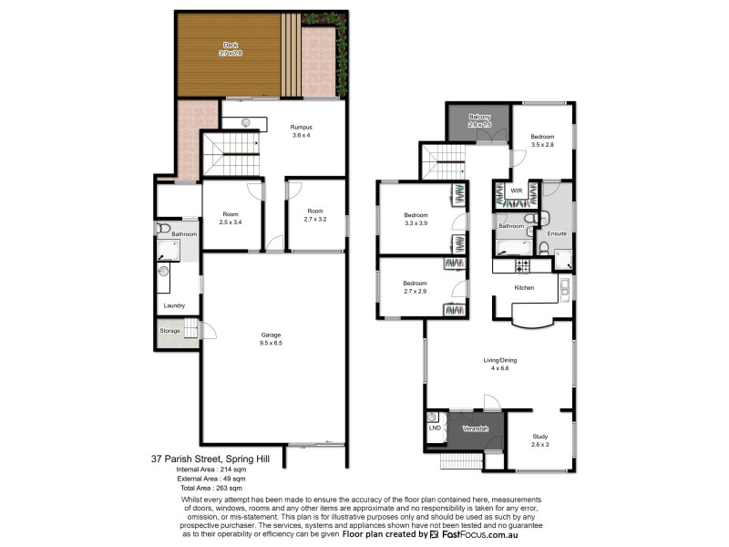 37 Parish Street, Spring Hill QLD 4000 Floorplan