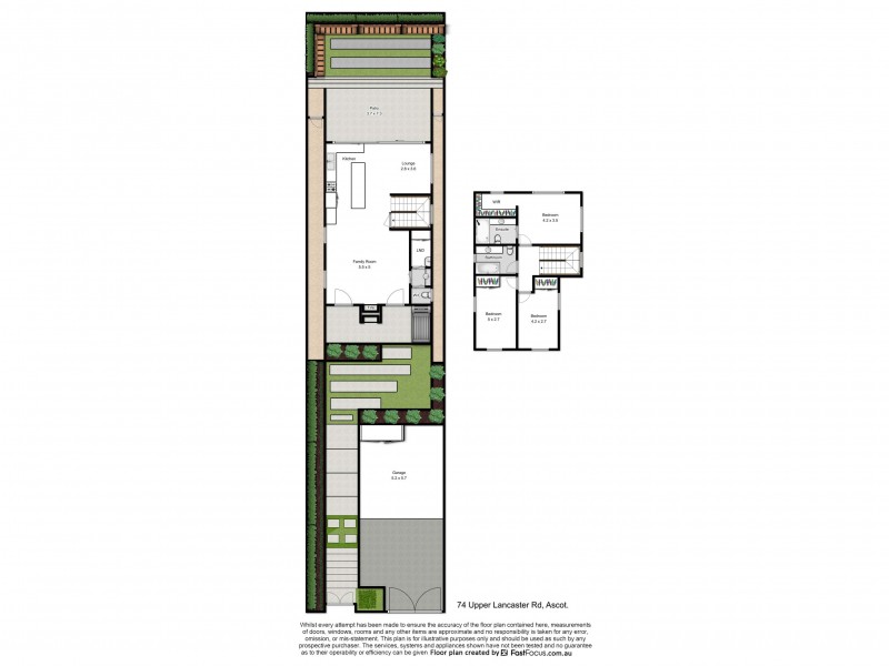 74 Upper Lancaster Road, Ascot QLD 4007 Floorplan