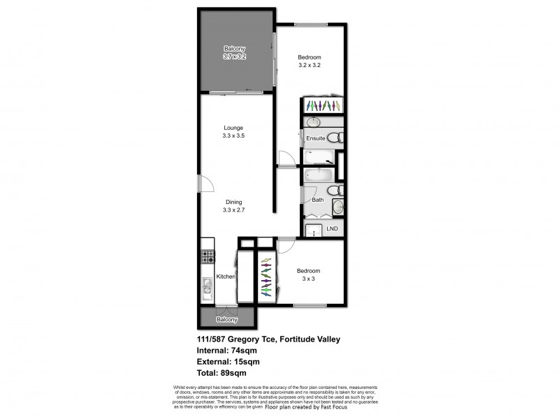 111/587 GREGORY TCE, Fortitude Valley QLD 4006