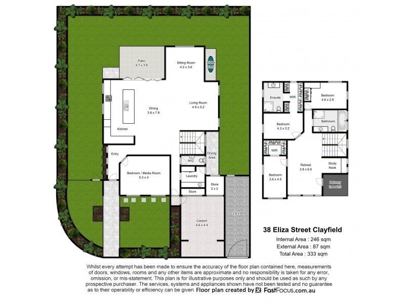 38 Eliza Street, Clayfield QLD 4011 Floorplan