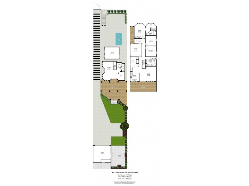 586 Lower Bowen Terrace, New Farm QLD 4005 Floorplan
