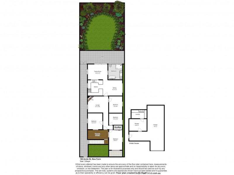 186 Annie Street, New Farm QLD 4005 Floorplan