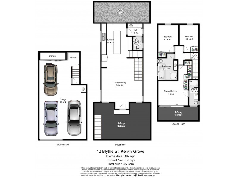 12 Blythe Street, Kelvin Grove QLD 4059 Floorplan