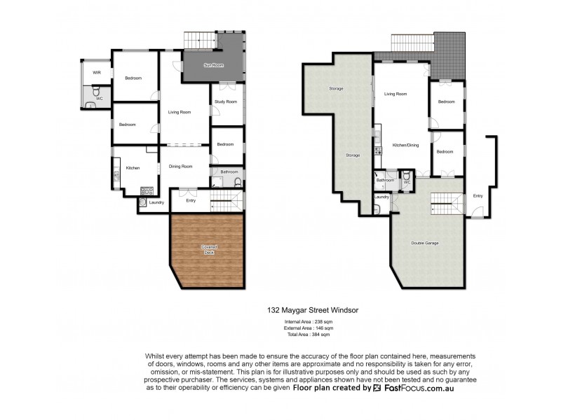 132 Maygar Street, Windsor QLD 4030 Floorplan