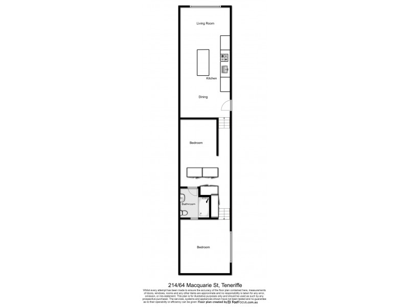 214/64 Macquarie St, Teneriffe QLD 4005
