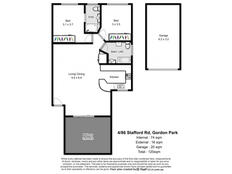 4/86 Stafford Road, Gordon Park QLD 4031 Floorplan