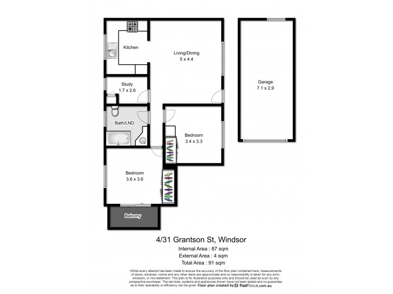 4/31 Grantson Street, Windsor QLD 4030 Floorplan