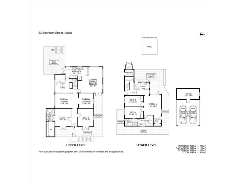 53 Bennison Street, Ascot QLD 4007 Floorplan