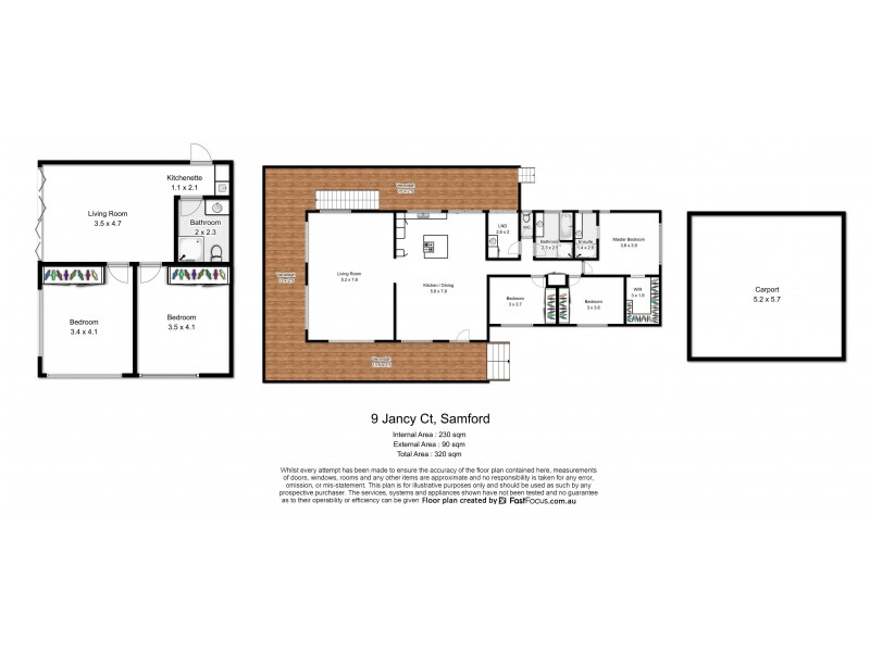 9 Jancy Court, Samford Valley QLD 4520 Floorplan