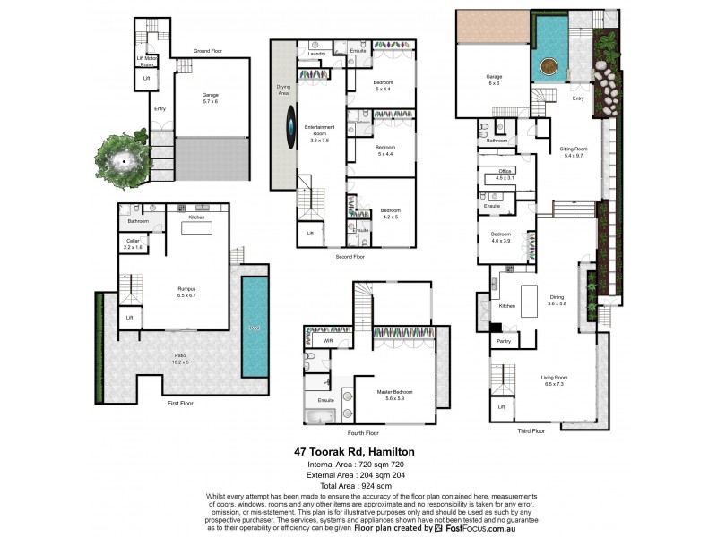 47 Toorak Road, Hamilton QLD 4007 Floorplan