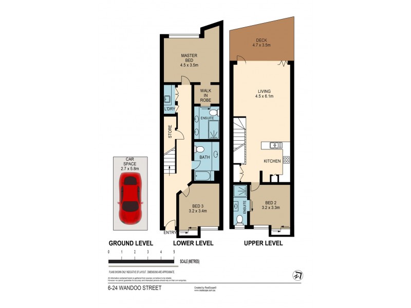 6/24 Wandoo Street, Fortitude Valley QLD 4006 Floorplan