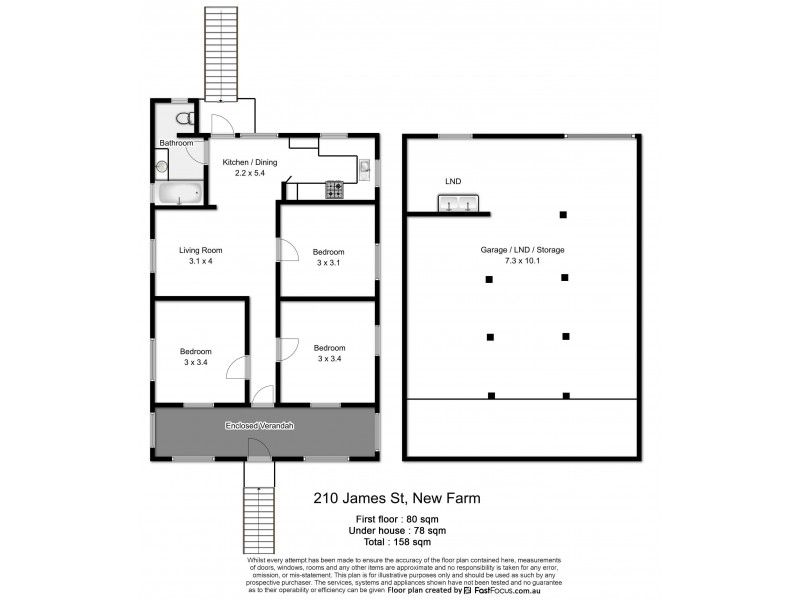 208 and 210 James Street, New Farm QLD 4005