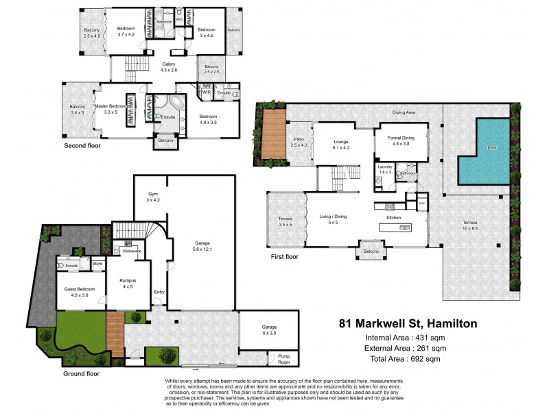 81 Markwell Street, Hamilton QLD 4007 Floorplan