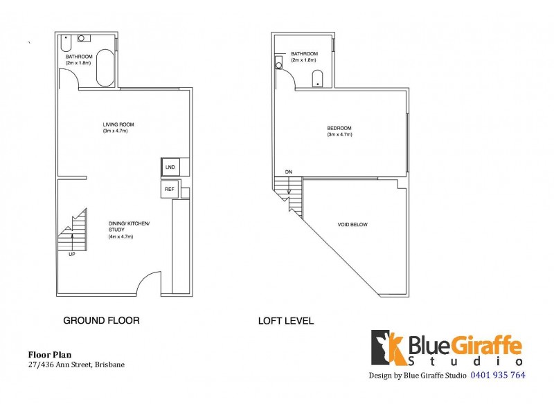27/436 Ann Street, Brisbane City QLD 4000 Floorplan