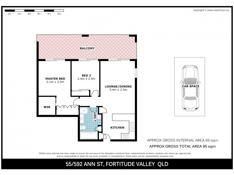 Level 6/592 Ann Street, Fortitude Valley QLD 4006 Floorplan