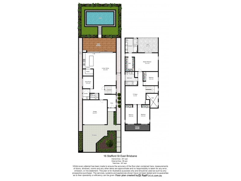 16 Stafford Street, East Brisbane QLD 4169 Floorplan