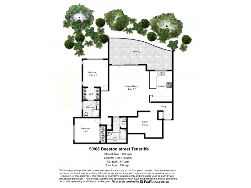 50/68 Beeston Street, Teneriffe QLD 4005