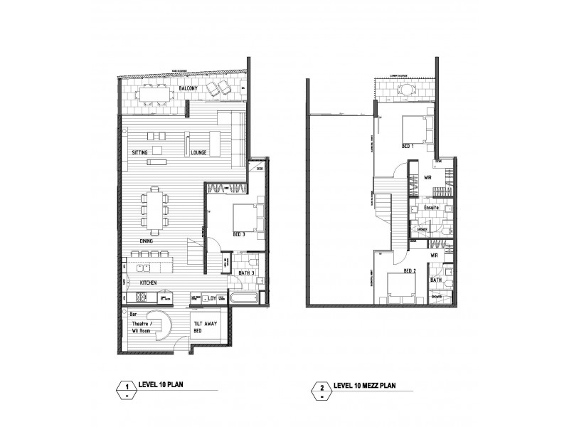 1003/47 Wyandra Street, Teneriffe QLD 4005 Floorplan