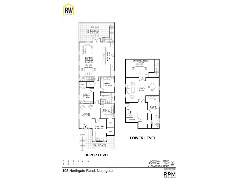 105 Northgate Road, Northgate QLD 4013 Floorplan