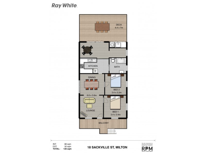 18 Sackville Street, Milton QLD 4064 Floorplan