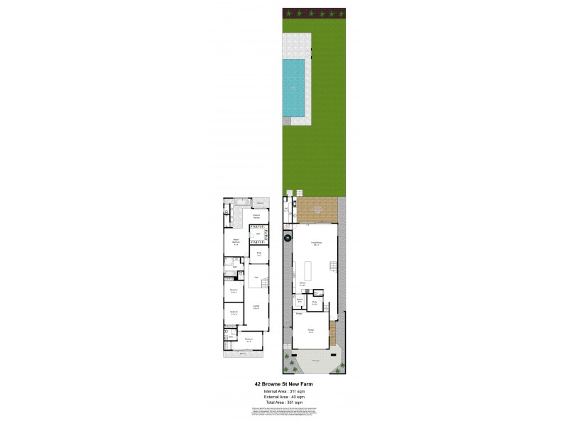 42 Browne Street, New Farm QLD 4005 Floorplan