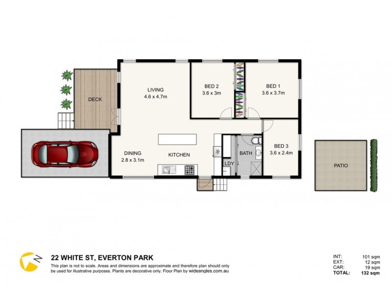 22 White Street, Everton Park QLD 4053 Floorplan