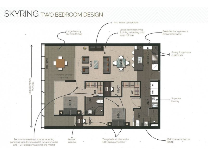 30 Festival Place, Newstead QLD 4006 Floorplan