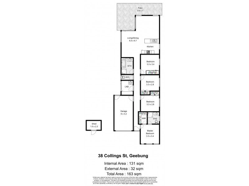 38 Collings Street, Geebung QLD 4034 Floorplan