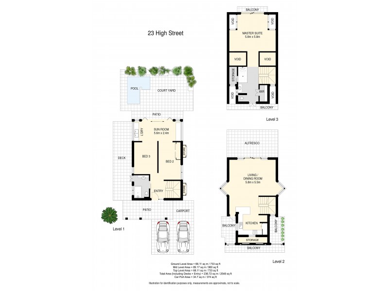 23 High Street, Milton QLD 4064 Floorplan
