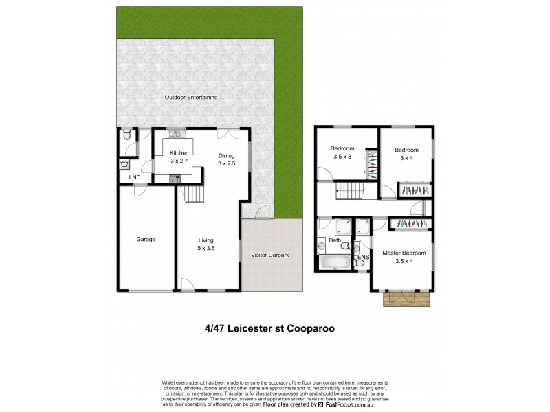 4/47 Leicester Street, Coorparoo QLD 4151 Floorplan