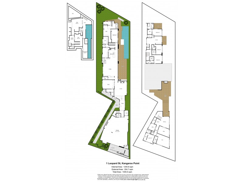 1 Leopard Street, Kangaroo Point QLD 4169 Floorplan