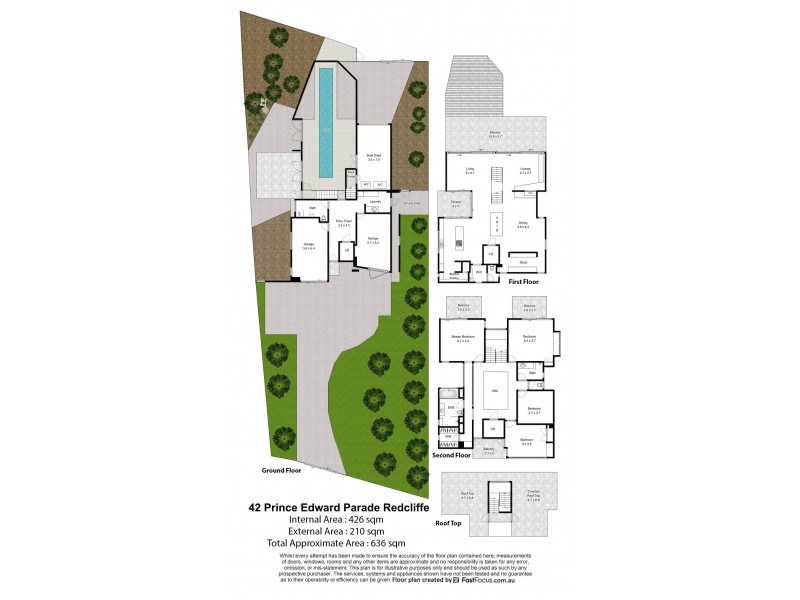 42 Prince Edward Parade, Redcliffe QLD 4020 Floorplan