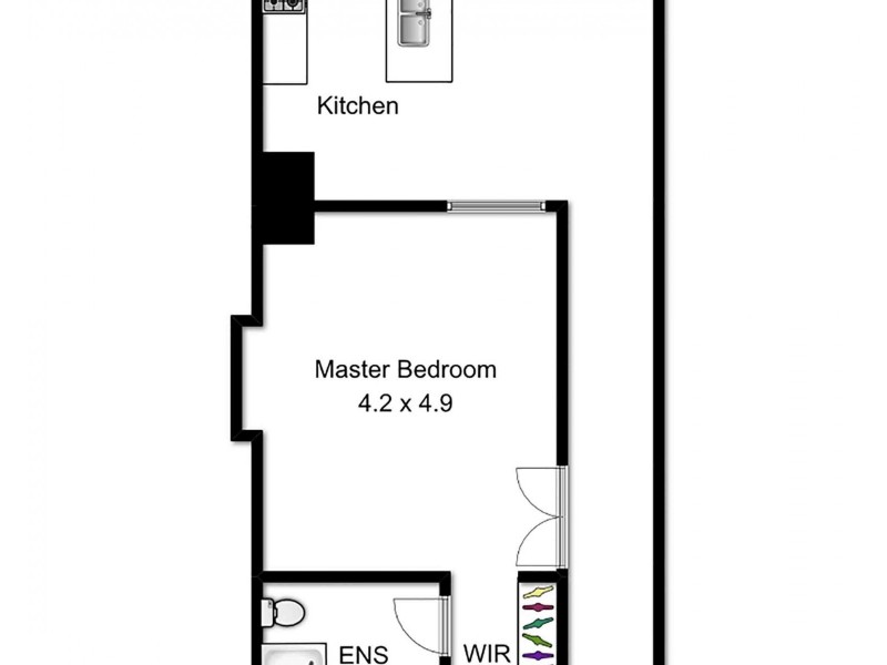 69/54 Vernon Terrace, Teneriffe QLD 4005 Floorplan