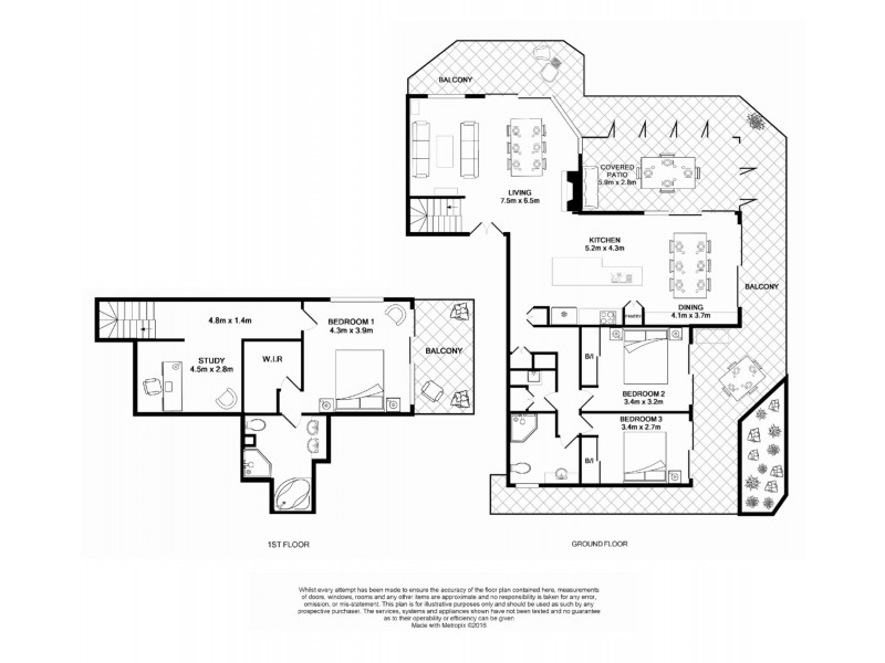 27/10 Park Avenue, Kangaroo Point QLD 4169 Floorplan